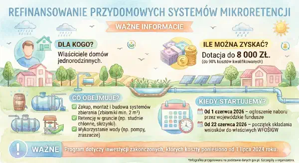 image from Dofinansowanie do przydomowych systemów mikroretencji